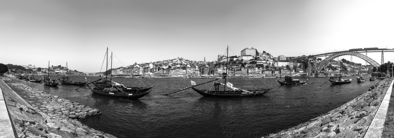 07 - Pano DouroPorto BW_resize