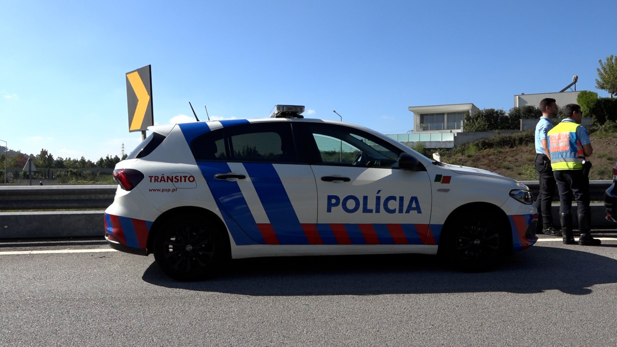psp agente transito policia radar operacao velocidade estrada