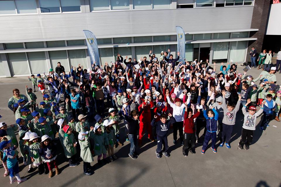 Jogadores do Famalicão visitaram o Centro Escolar de Antas