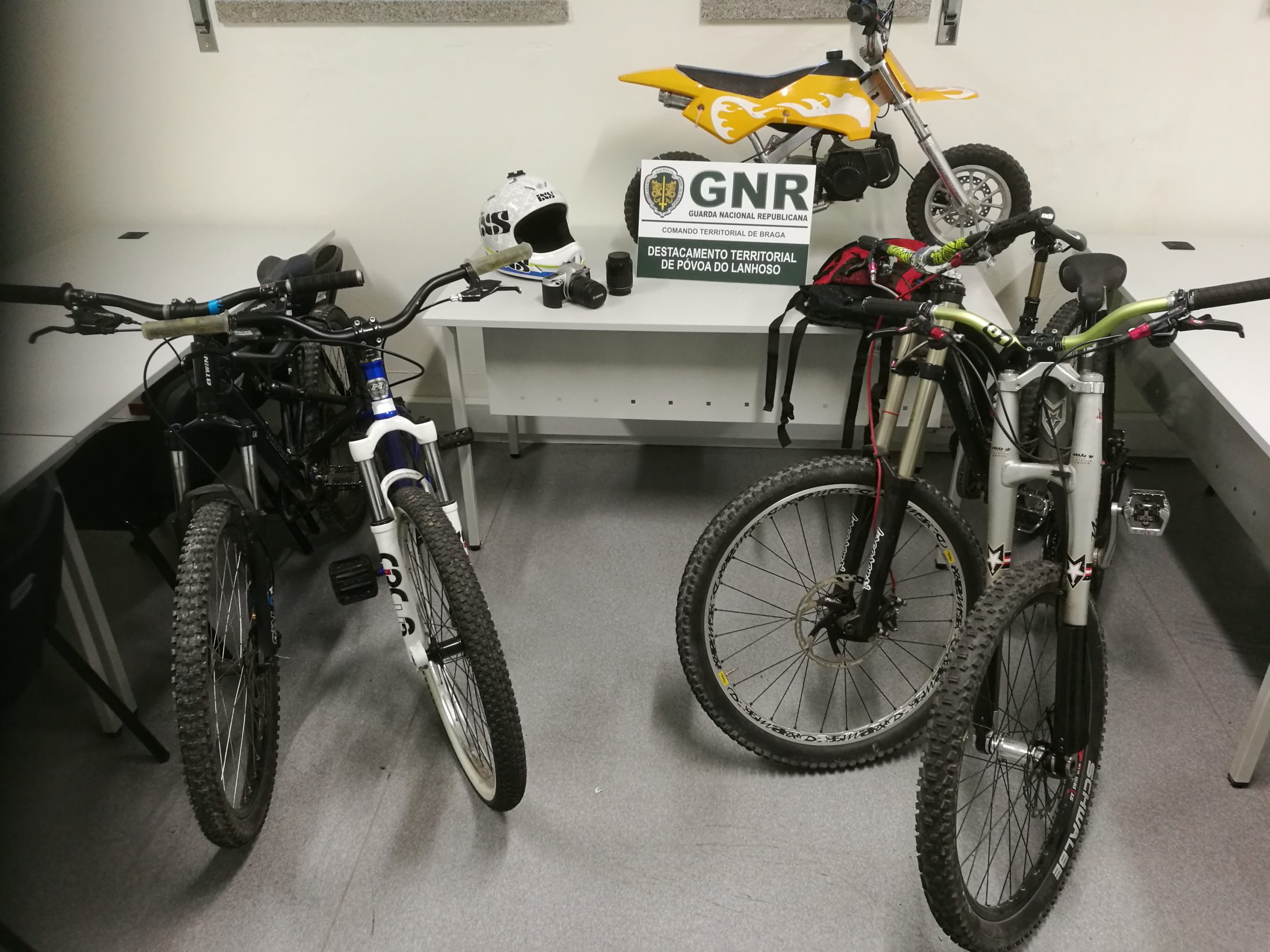 GNR recupera bicicletas roubadas