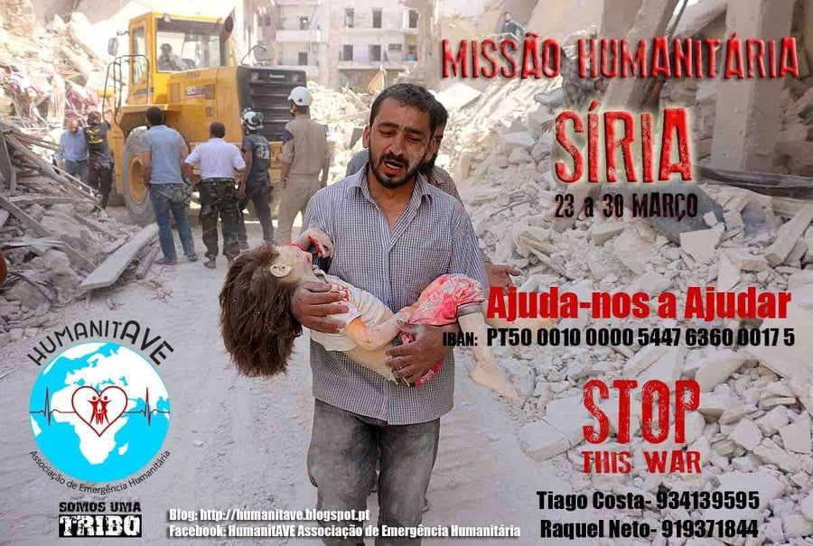 APELO: HumanitAVE em Missão na Síria