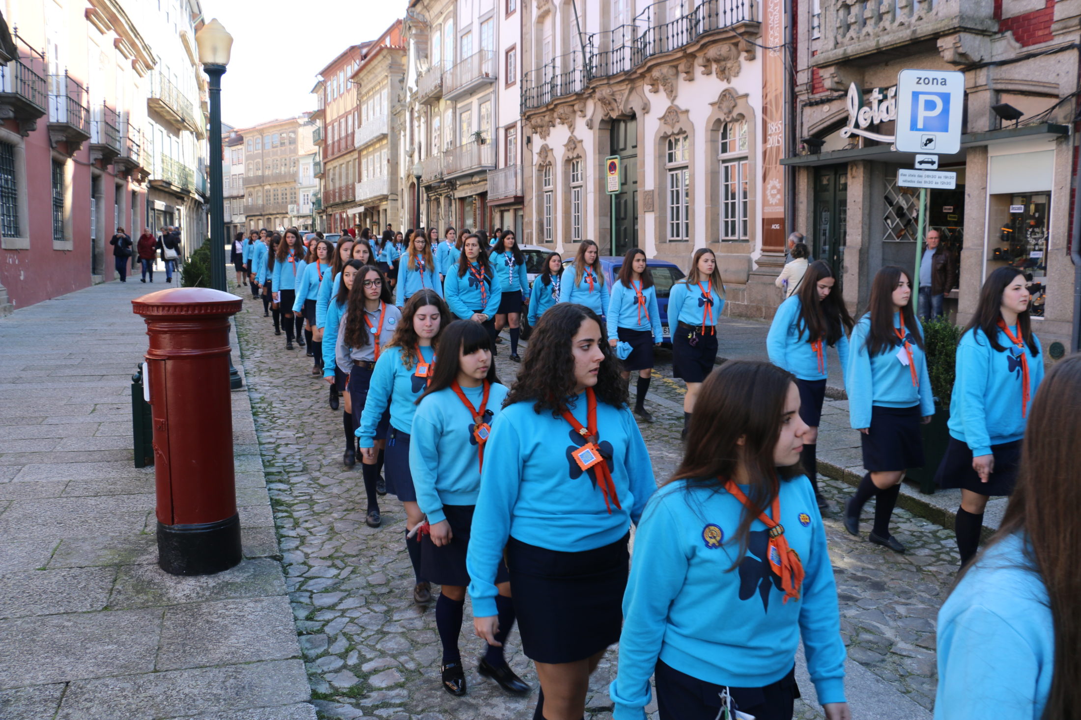 Guias da região de Braga celebram Dia Mundial do Pensamento