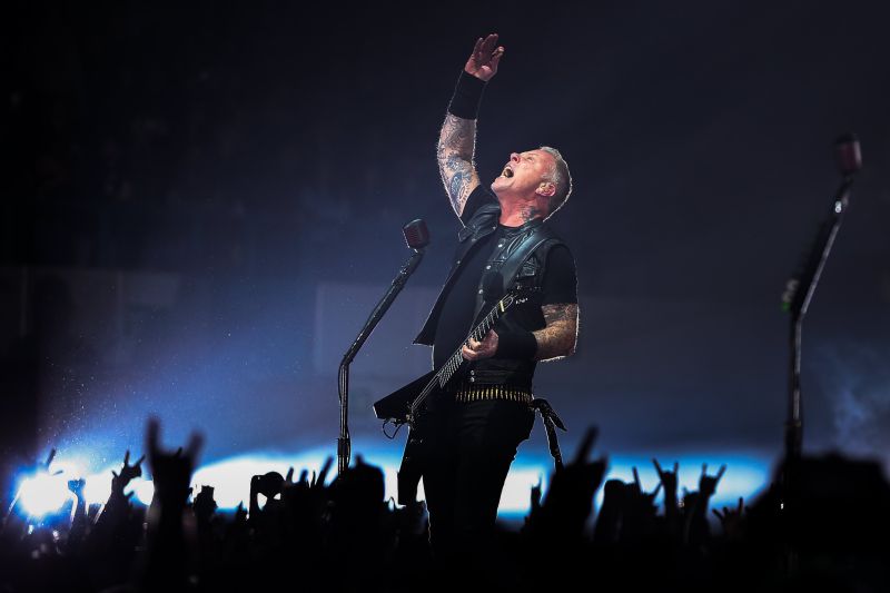 A homenagem dos Metallica a Zé Pedro