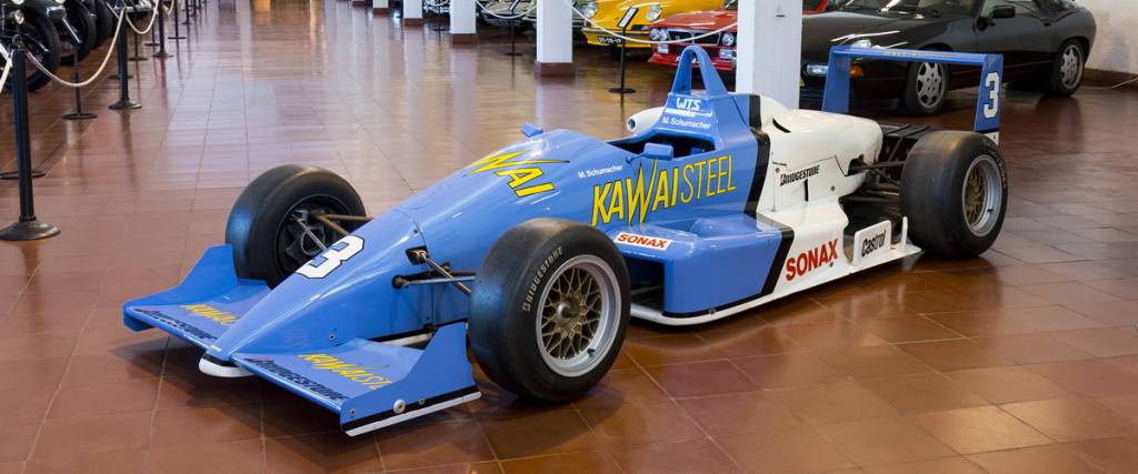 Fórmula 3 de Michael Schumacher no Museu do Automóvel de Vila Nova de Famalicão
