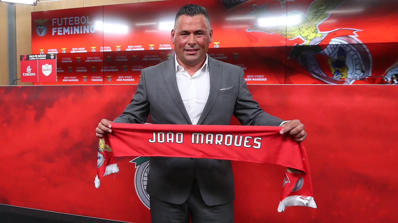 João Marques é o novo treinador da equipa de futebol feminino do Benfica