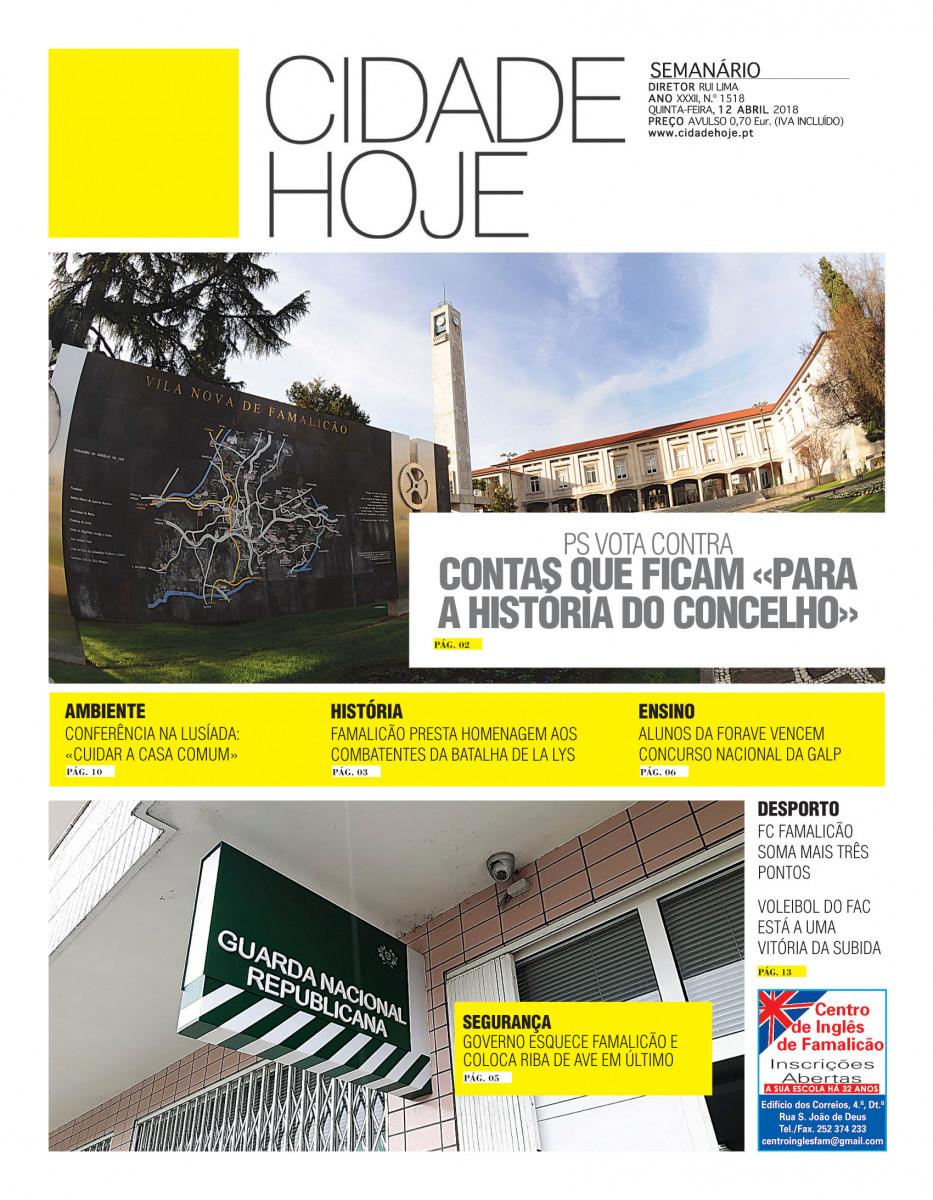 Edição de 12 de abril de 2018
