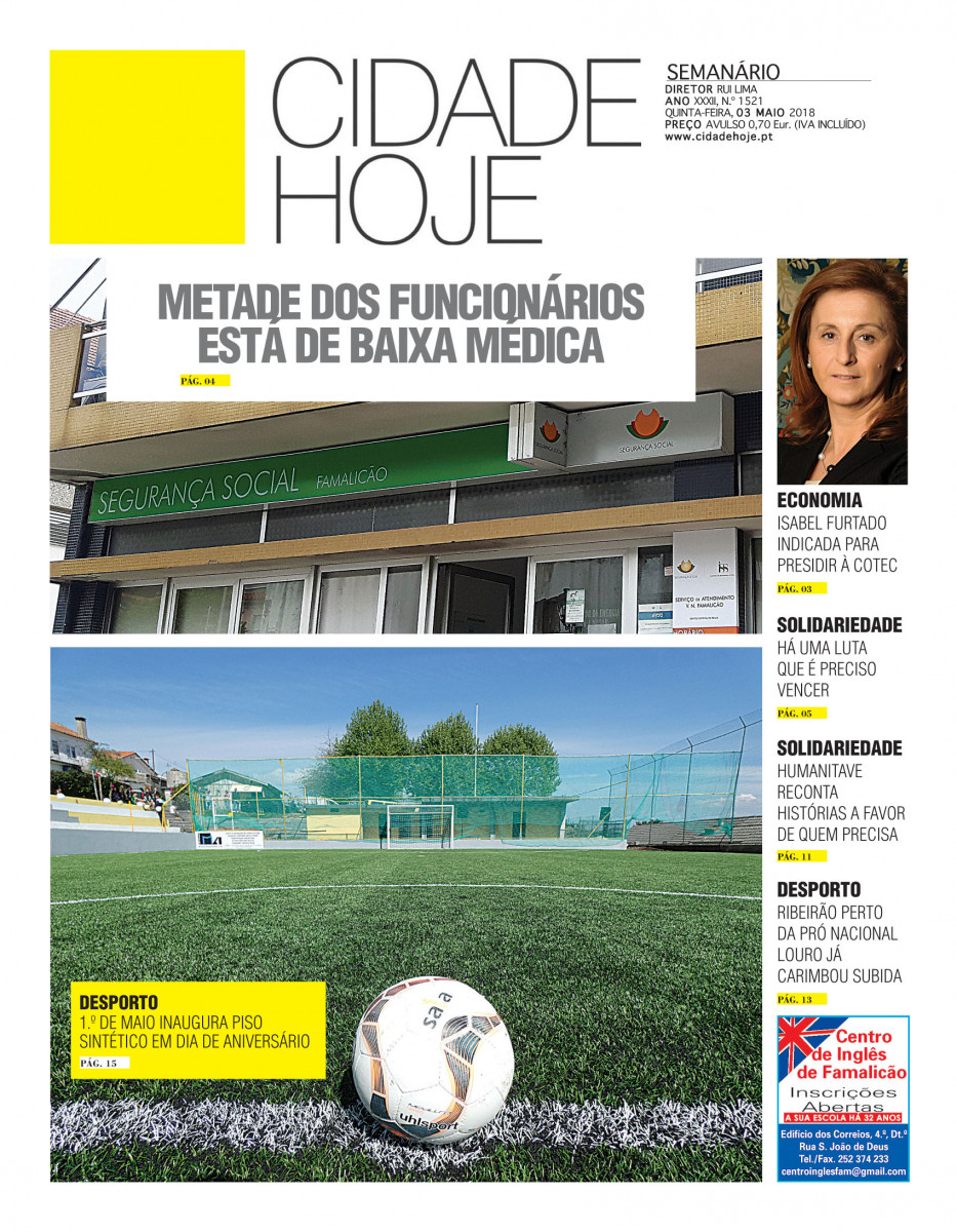 Edição de 3 de Maio de 2018