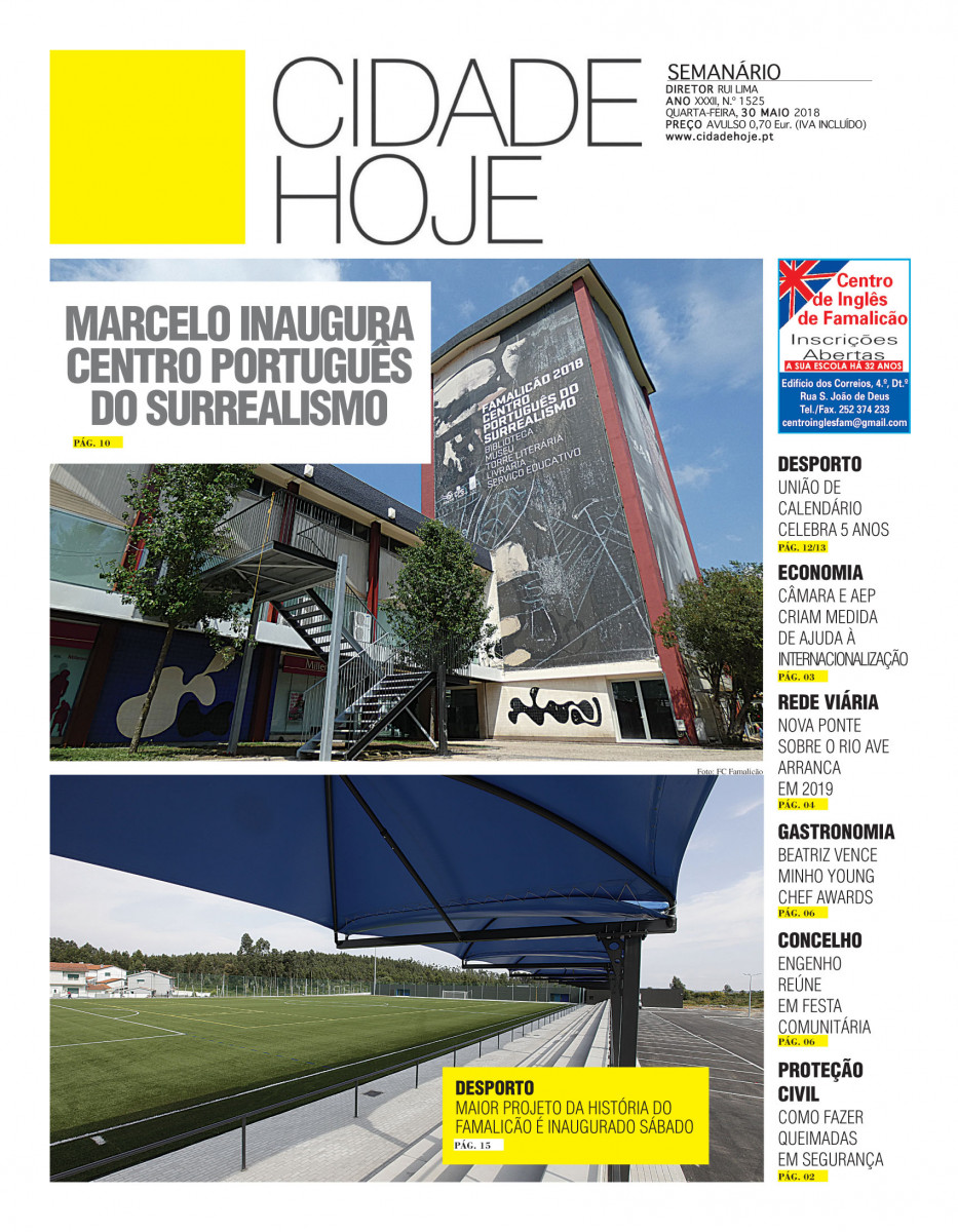 Edição de 30 de Maio de 2018
