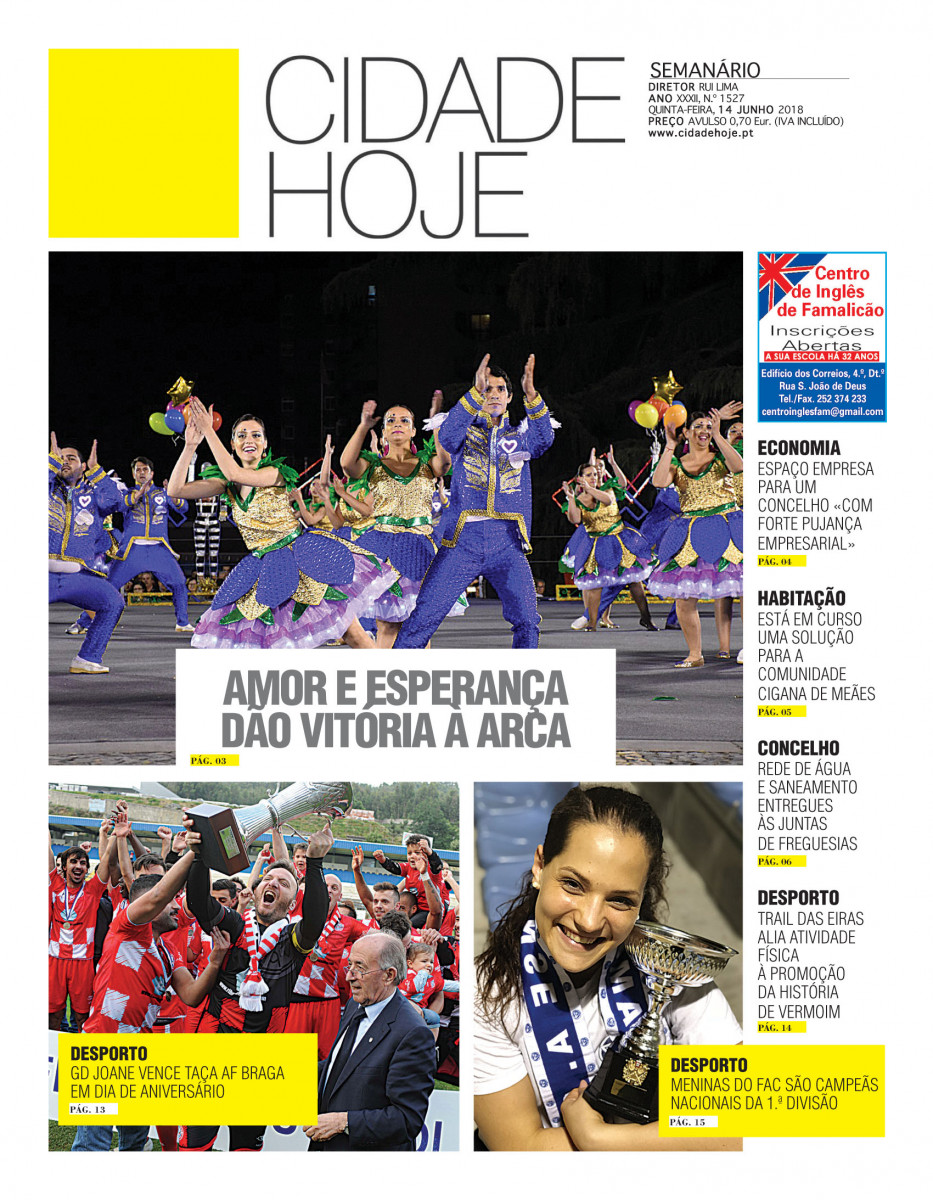 Edição de 14 de Junho de 2018