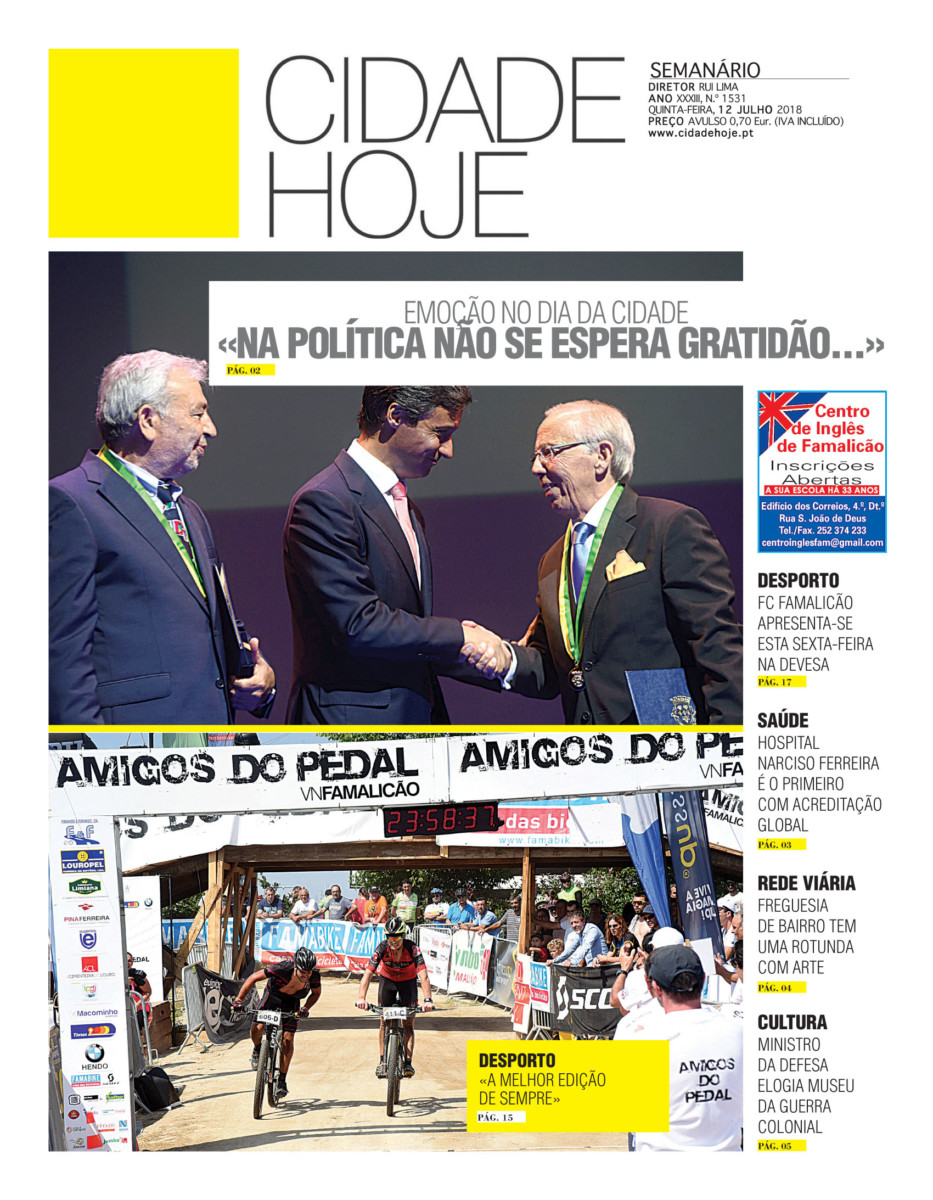 Edição de 12 de Julho de 2018