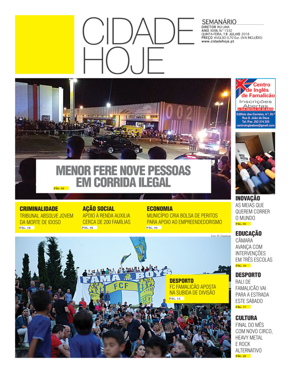 Edição de 19 de Julho de 2018