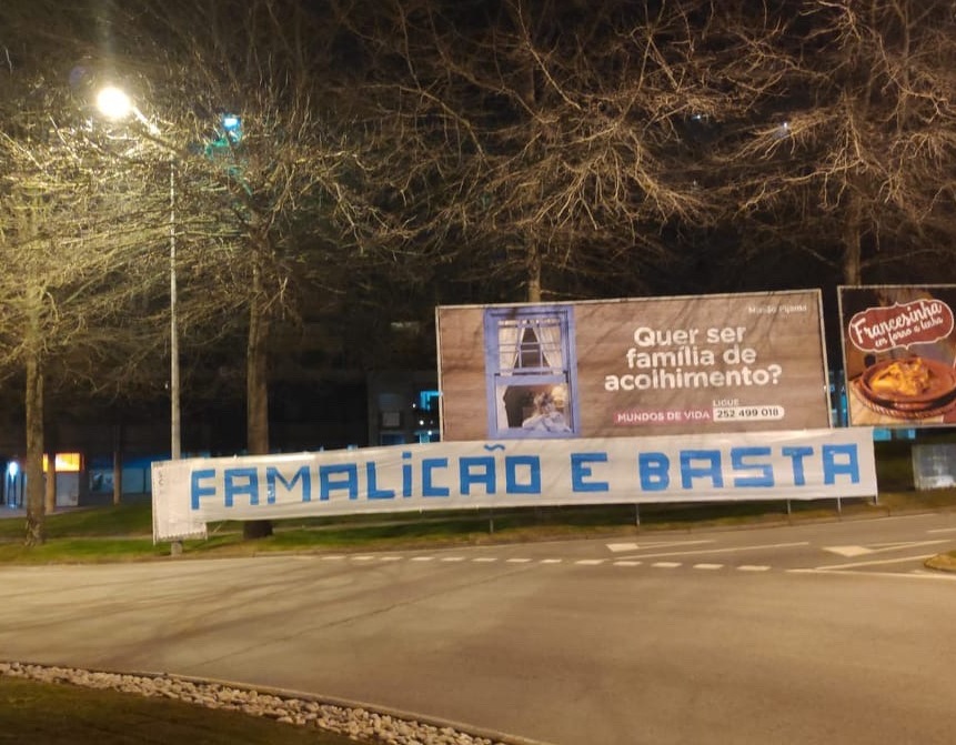 Adeptos querem subir de divisão e incentivam a equipa com mensagens de apoio
