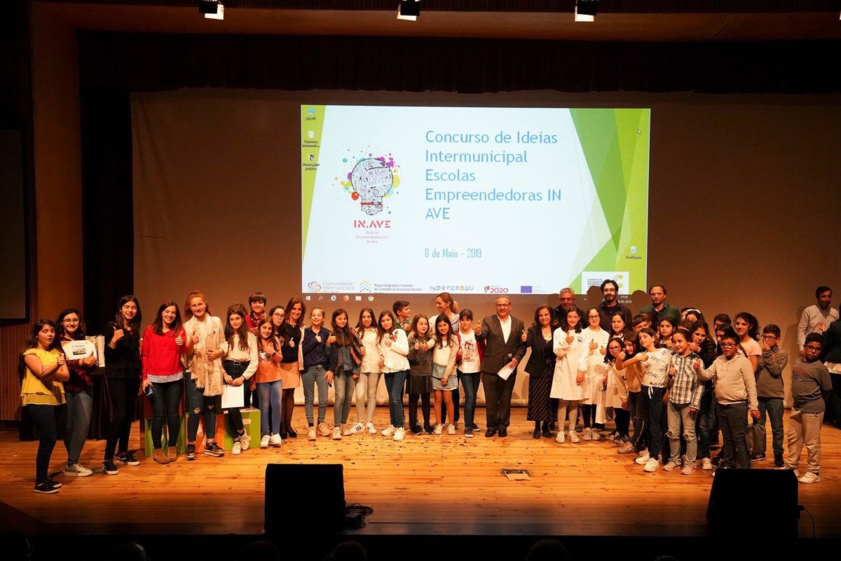 Escolas de Famalicão vencem Concurso de Ideias Empreendedoras