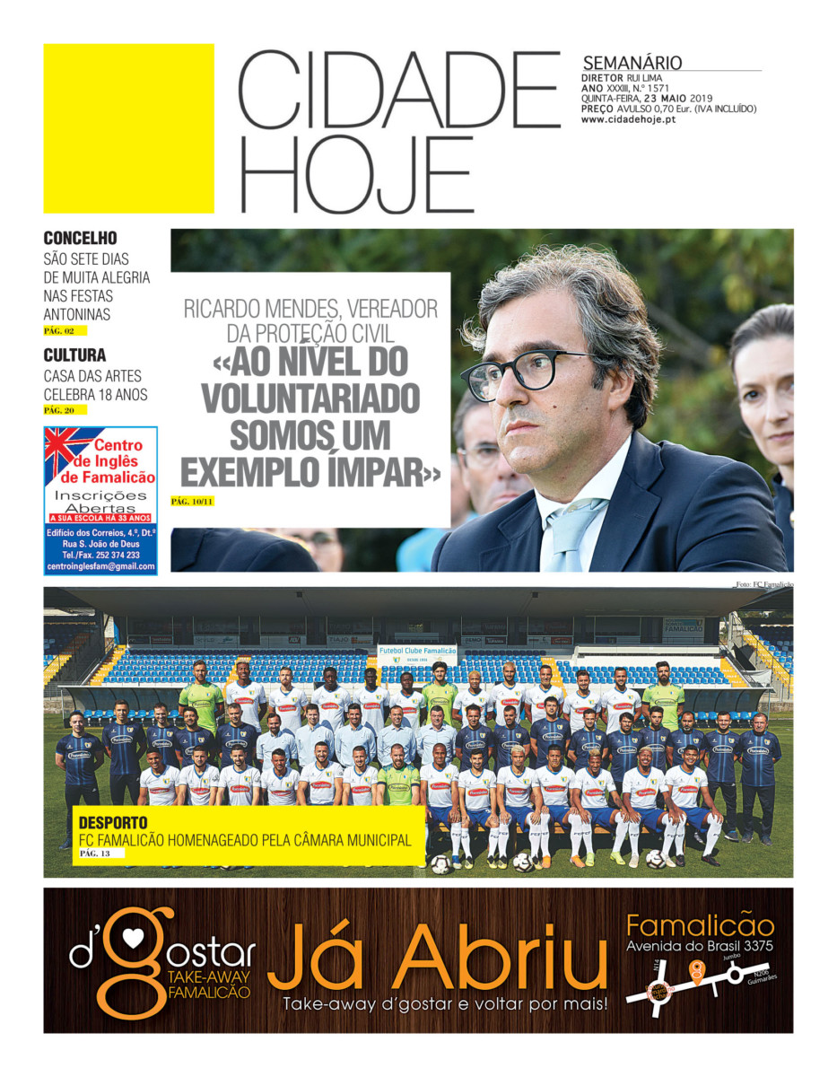 Edição de 23 de Maio de 2019