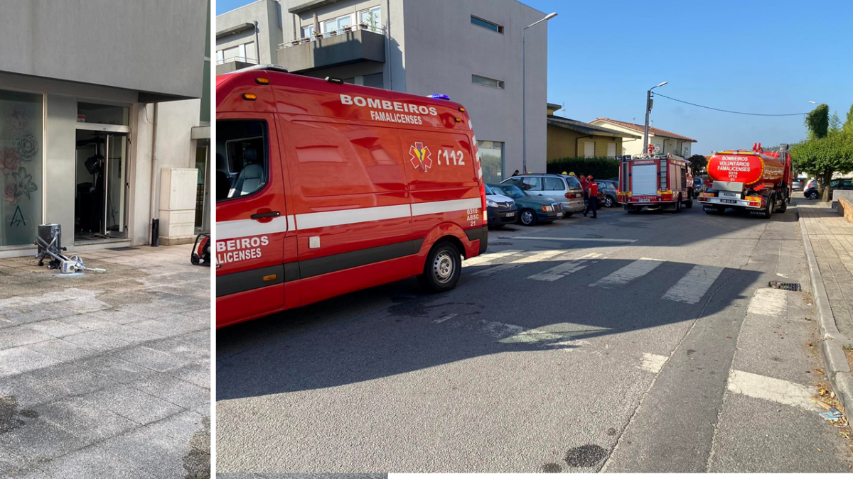 Famalicão: Bombeiros alertados para incêndio em cabeleireiro