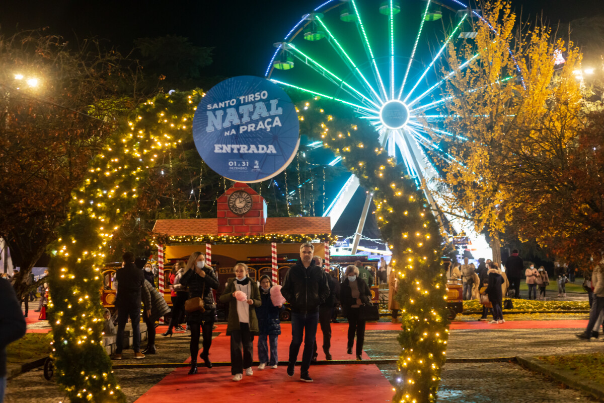 Santo Tirso liga a iluminação natalícia a 1 de dezembro