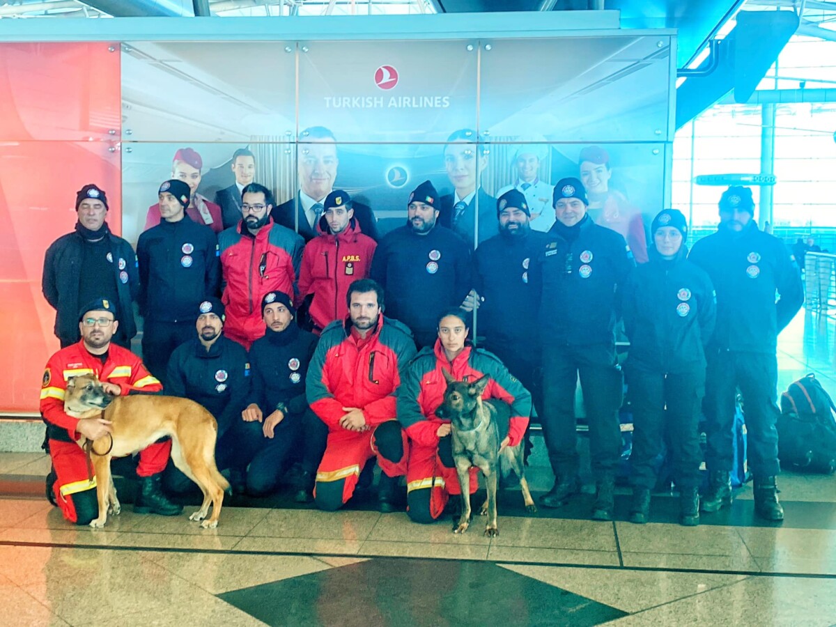 Associação Portuguesa de Busca e Salvamento a caminho da Turquia para socorrer vítimas de sismo