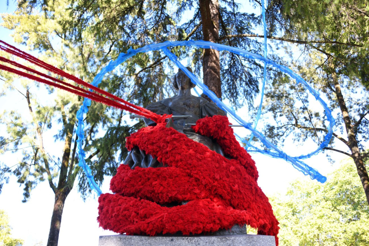 Famalicão: Uma teia cruza a cidade em tributo à força empreendedora do têxtil