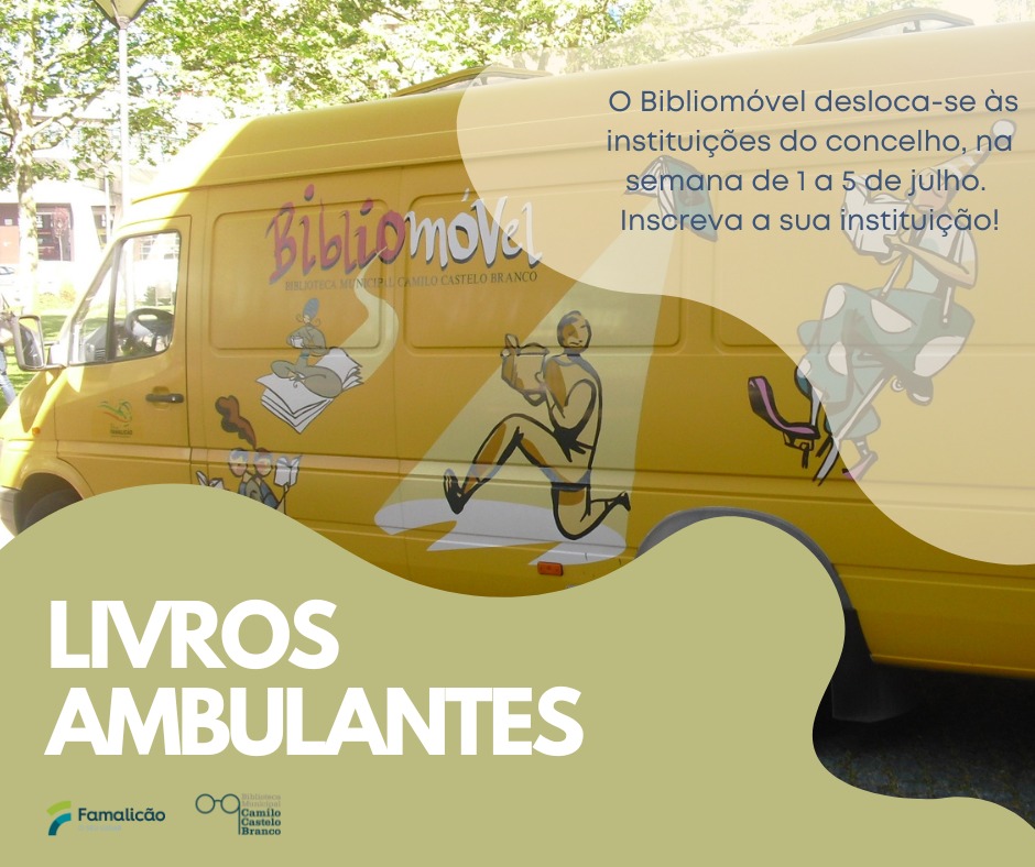 Famalicão: Bibliomóvel leva livros às instituições