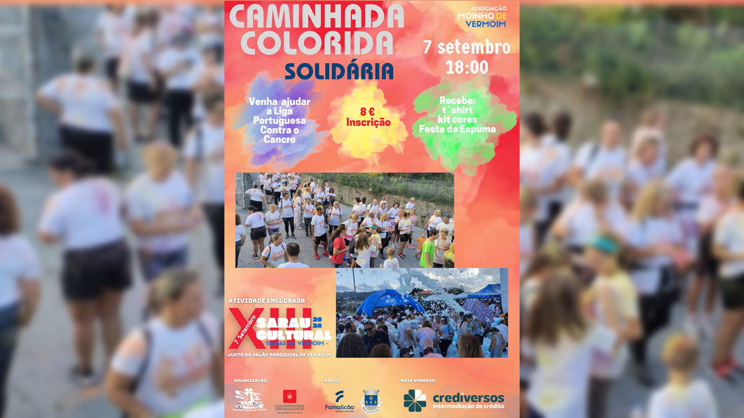 Famalicão: Caminhada Colorida Solidária em Vermoim