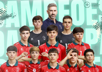 Famalicão: Hugo Azevedo é tricampeão europeu de hóquei em patins