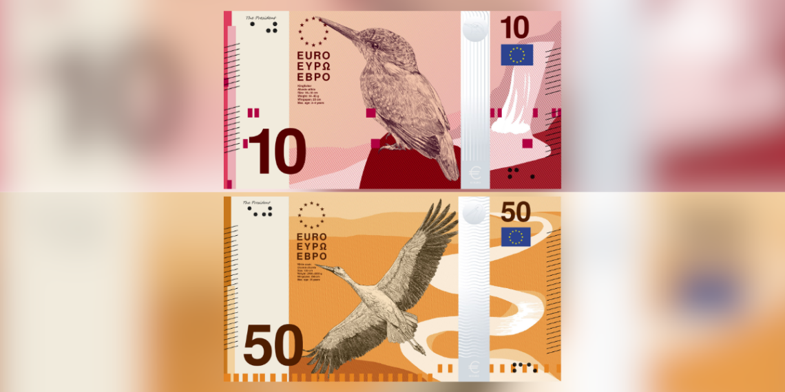 Notas de Euro vão mudar e o novo visual está a votos