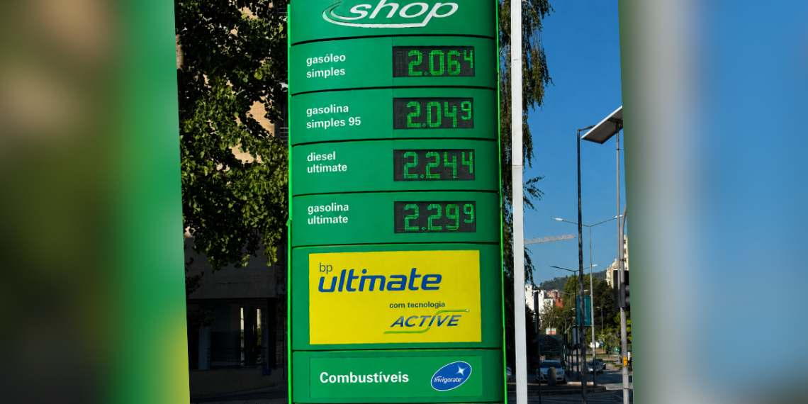 Gasóleo e gasolina mais caros: Já há combustível a 2,30€ p/litro