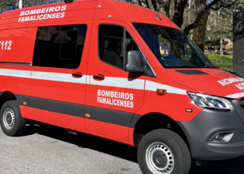 Famalicão: Um ferido em colisão na Avenida Carlos Bacelar