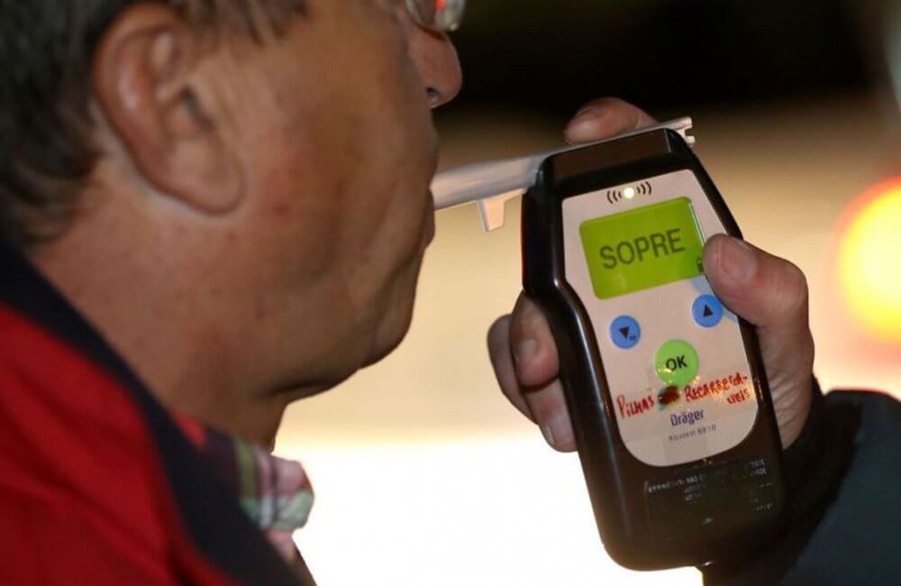 Detidos por conduzirem sob efeito do álcool