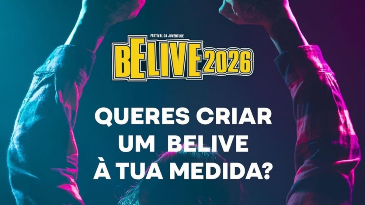 Trofa: Jovens ajudam a escolher cartaz do BeLive 2026